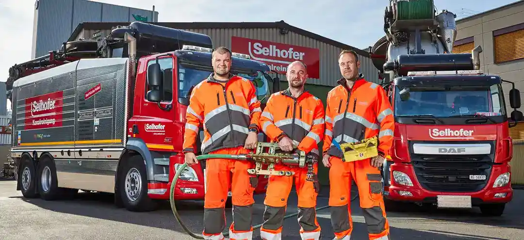 Selhofer AG: Ihr Kanalreiniger aus der Region.